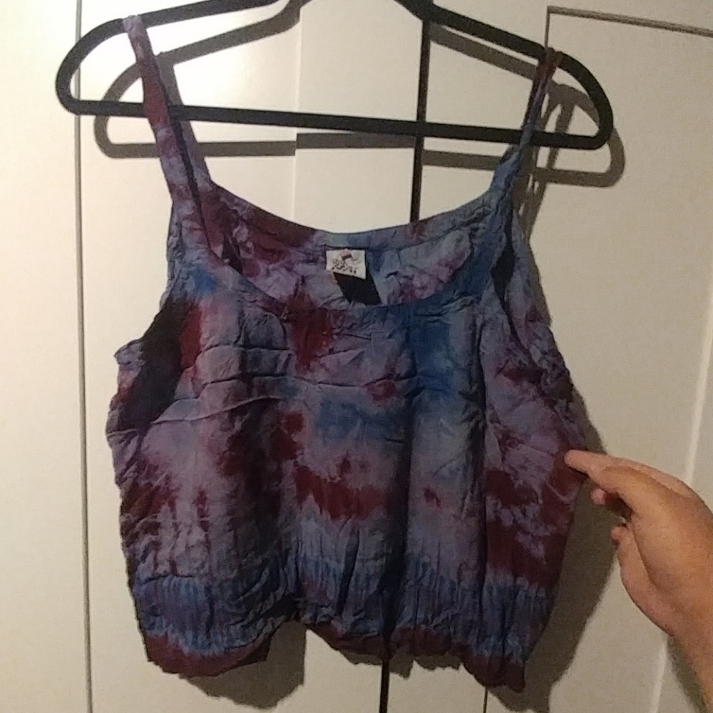 Tie dye crop top